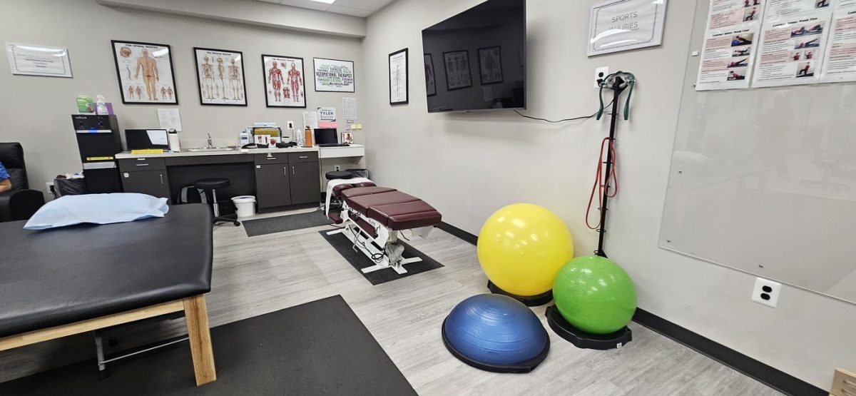 Chiropractic adjusting and rehabilitation room at the Mount Laurel, NJ office