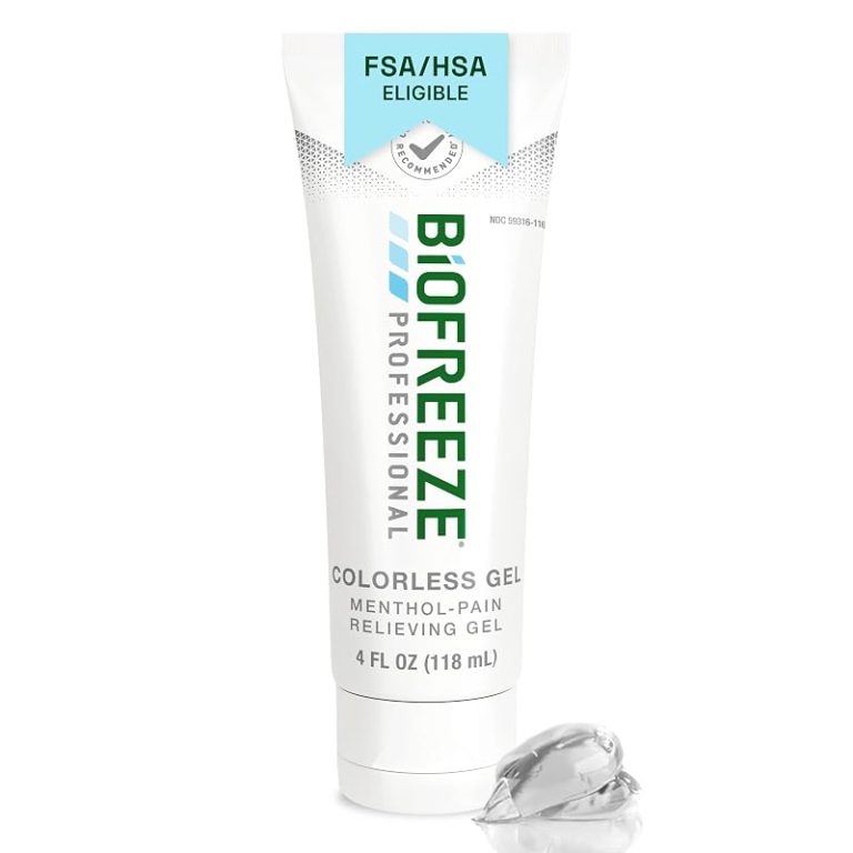 Biofreeze Professional colourless menthol pain relief gel, 4 fluid ounce