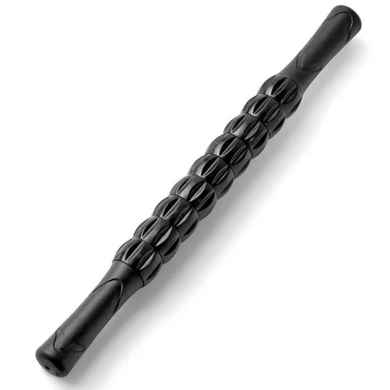 Handheld muscle roller stick for sore legs and arms
