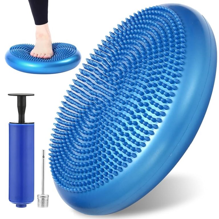 Round foam balance pad for core and stability training